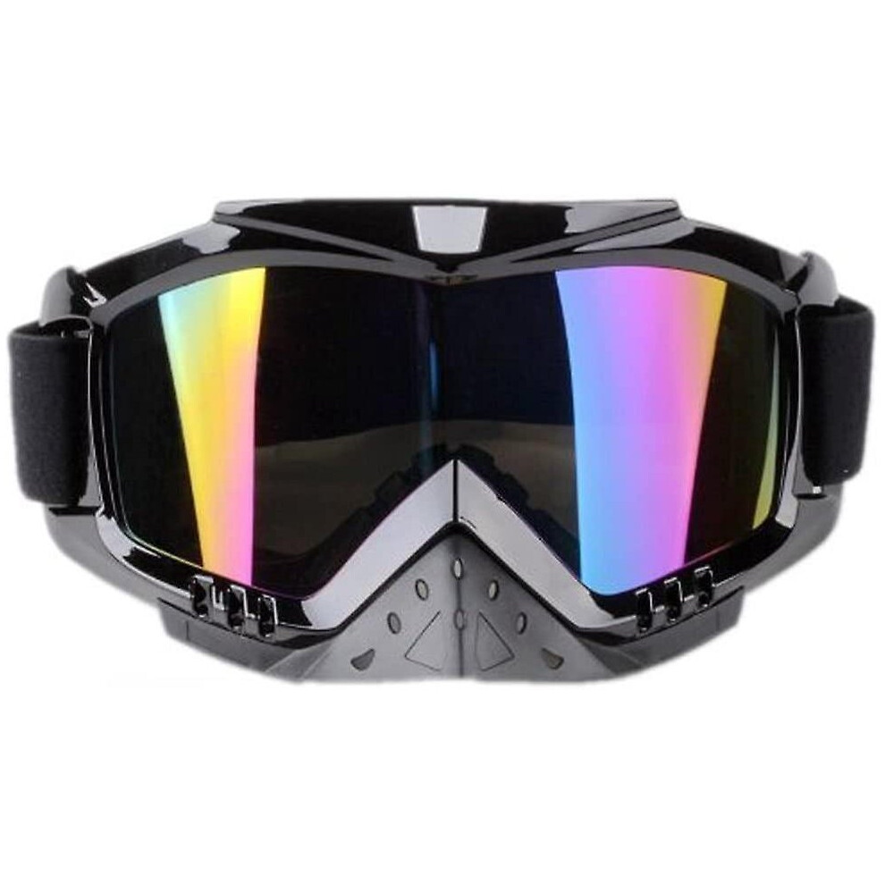 Motorcycle Goggles Motocross Glasses Helmet Anti-fog Windproof Riding Uv Protection Snowmobile