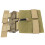 Side Entry Molle Side Belt Quick Release Buckle Set, Single Point Molle Quick 1