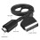 Hdmi To Scart Cable 1 Meter Long Direct Connection 3