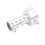 Silver Motorcycle Exhaust Can Muffler Insert Baffle Db Killer 48mm X 80mm 2