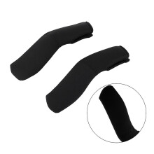 1pair Black Neoprene Baby Stroller Grip Cover Carriages Poussette Handle Protector Cover