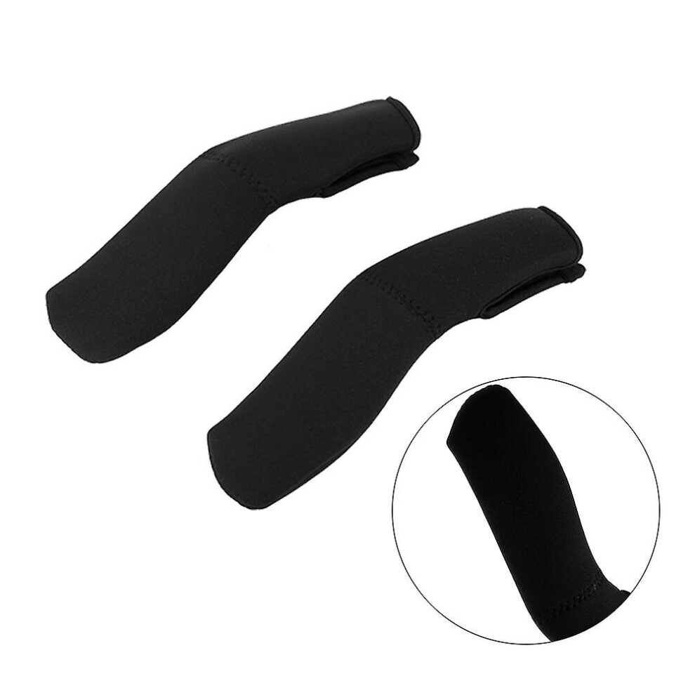 1Pair Neoprene Baby Stroller Grip Cover Carriages Poussette Handle Protector Cover Black