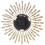 15 Inch 3d Wall Clock Shiny Rhinestone Style (gold) 3