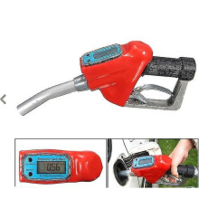 Fuel Gasoline Diesel Petrol Gun Nozzle Distributor With Flow Meter - Refurbished