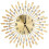 15 Inch 3d Wall Clock Shiny Rhinestone Style (gold) 1
