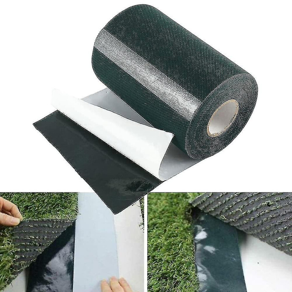10m X 15cm Lawn Tape Self Adhesive Carpet Tape Artificial Grass Seam Tape Lawn Carpet Adhesive Tape Green Fixing Lawn Seaming Tape