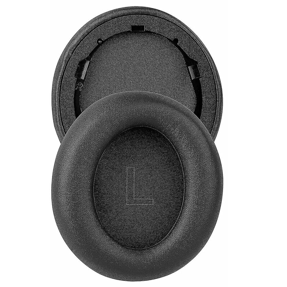 Replacement Ear Pads For Life Q30/Q35 Protein Leather Headphones Earpads(Black) Black 9468842427552
