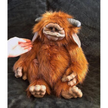 Labyrint Ludo Baby Doll Rode Grote Mond Dier Pluche Poppen Ornamenten