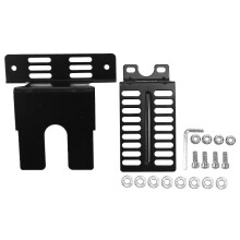 2 Pcs Stainless Steel Rotisserie Motor Bracket Set Universal Barbecue Motor Support Plates Outdoor