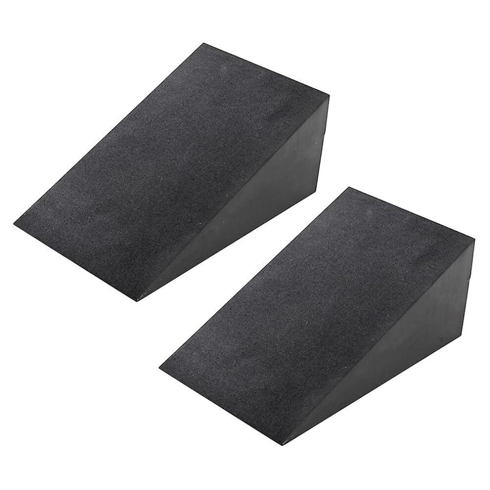 2 Pcs Yoga Mats, Adjustable Squat Ramp, Incline Board Strength For Squat And Deadlift