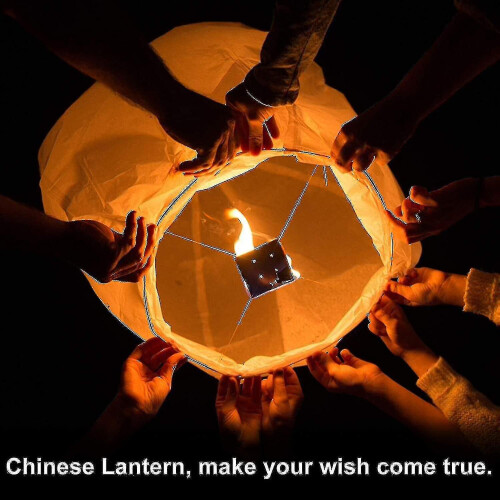 20 Pack Lanterns, Sky Lanterns For Wish, Flying Lanterns Lamps 1