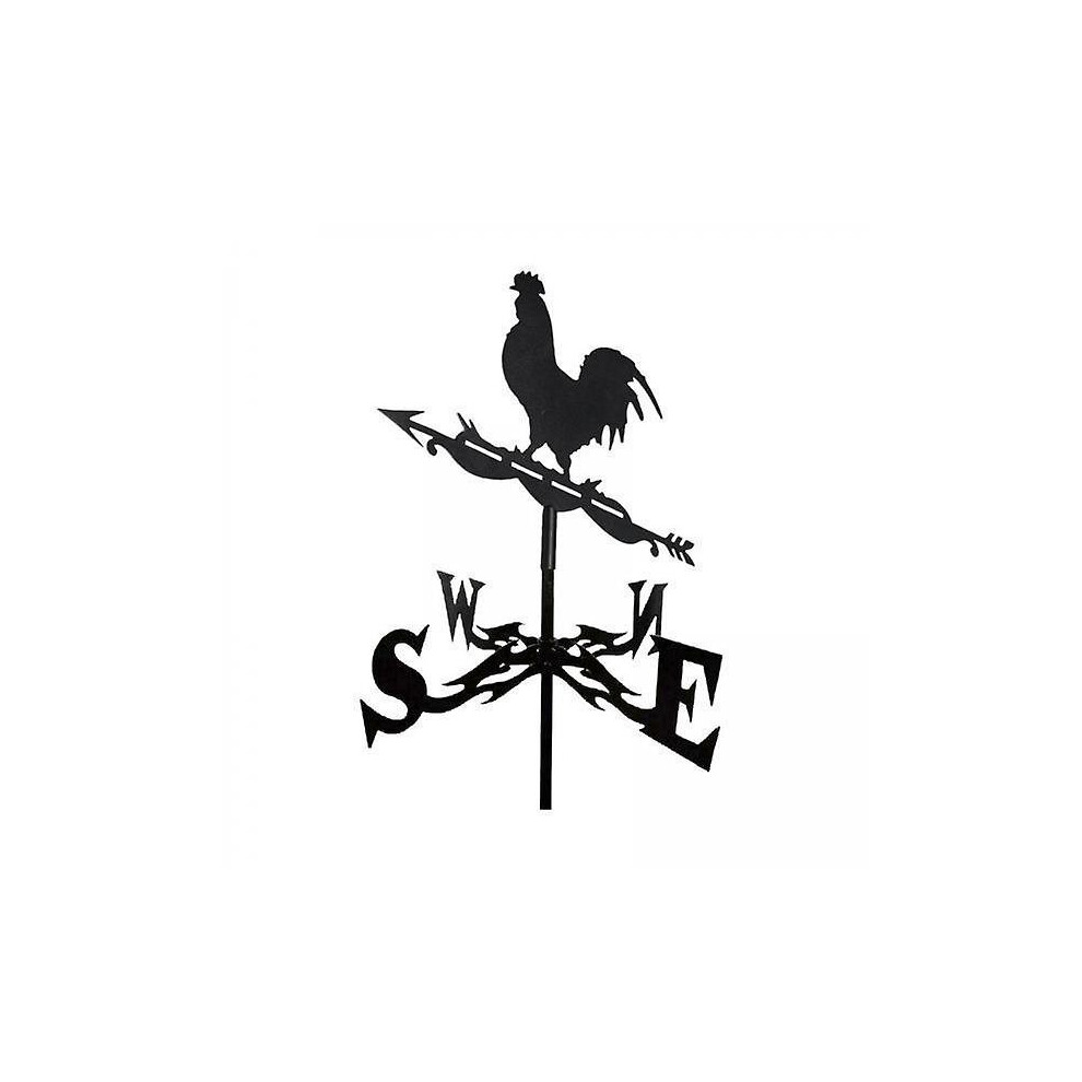 2xretro Metal Weathervane Weather Vane Wind Direction Indicator Rooster