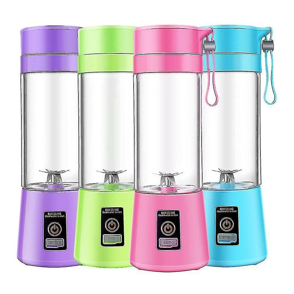 400ml Portable Usb Electric Fruit Juicer Smoothie Maker Blender Shaker Bottle