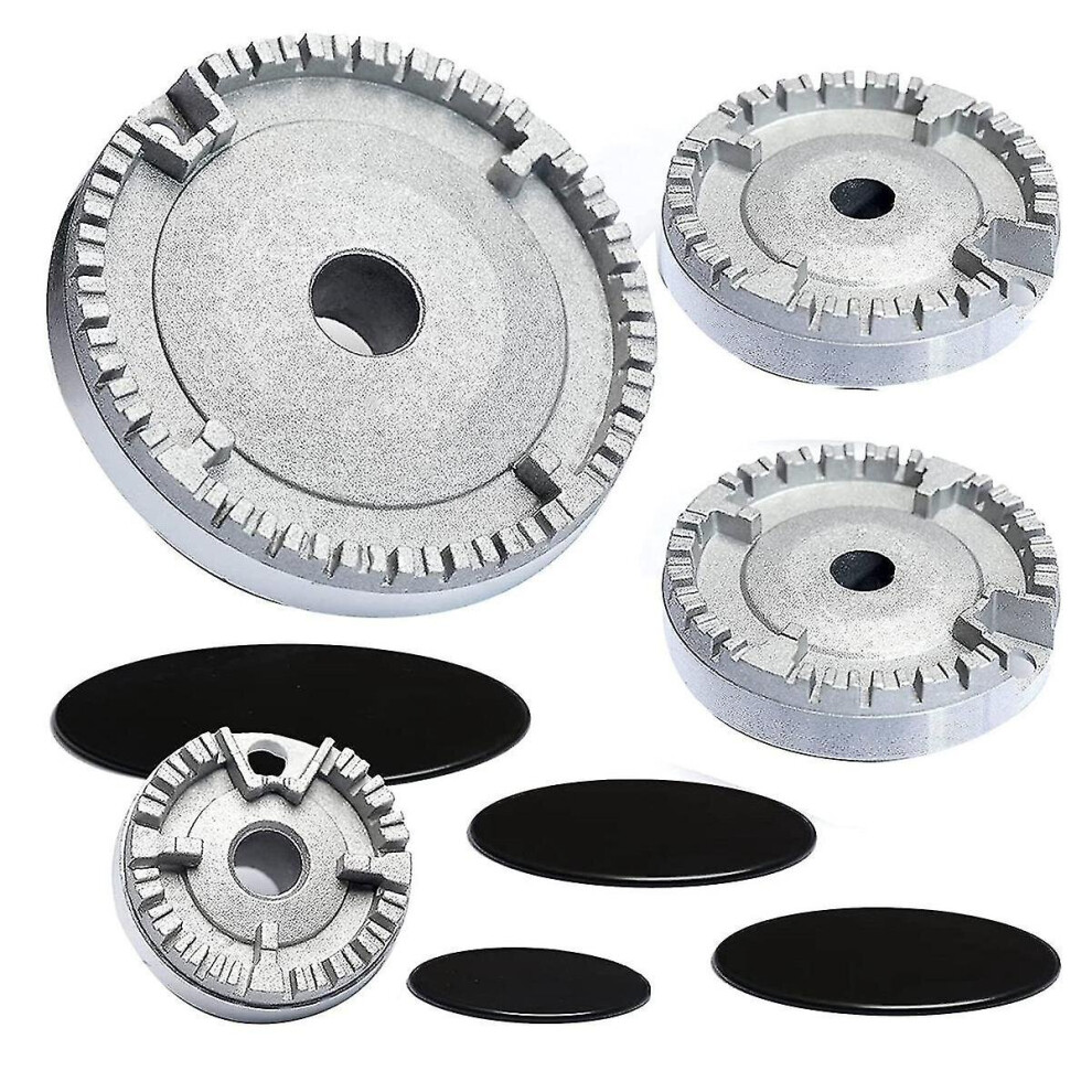 Cooker Hat Set Stove Lid Upgraded, Oven Gas Hob Crown Cap, Gas Cap Fits Gas Stove Burners
