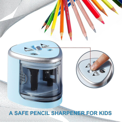 Electric Pencil Sharpener With Battery Operated, Pencils Sharpener Automatic Supplies 2