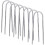 8pcs Trampolines Wind Stakes Heavy Duty U Type Sharp Ends Safety Ground Anchor 1