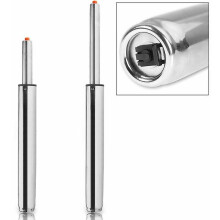 2pcs Gas Strut For Office Chair And Bar Stool I Replacement Gas Strut For Armchair Be Office And Work Stool I Size And Color: Chrome, 280 Mm