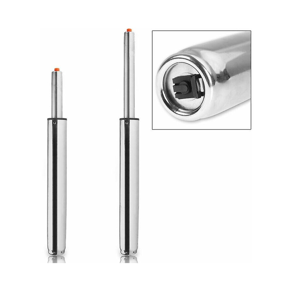 2pcs Gas Strut For Office Chair And Bar Stool I Replacement Gas Strut For Armchair Be Office And Work Stool I Size And Color: Chrome, 280 Mm