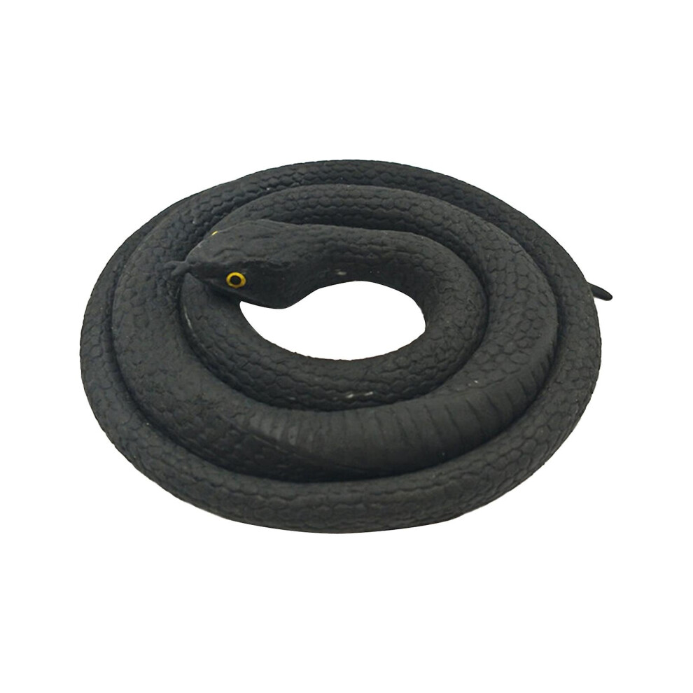 Realistic 31.4-inch Rubber Snake Toy For Garden And Pranks, Environmentally Friendly And Non-toxic