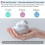 Wall Mounted Automatic Foaming Soap Dispenser 300ml, Refillable, 3 Settings, Temperature Sensing, Power Display, Suitable For Kitchen And Bathroom 3