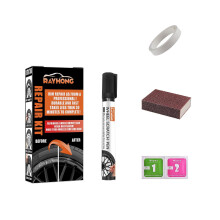 Rim Paint Universal Colors Wheel Repair Kit, Black Wheel Paint, Black Rim Paint, Rim Repair Kit