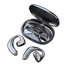 Bluetooth Headset -bone Conduction Headphones Noise Reduction (black) - Refurbished