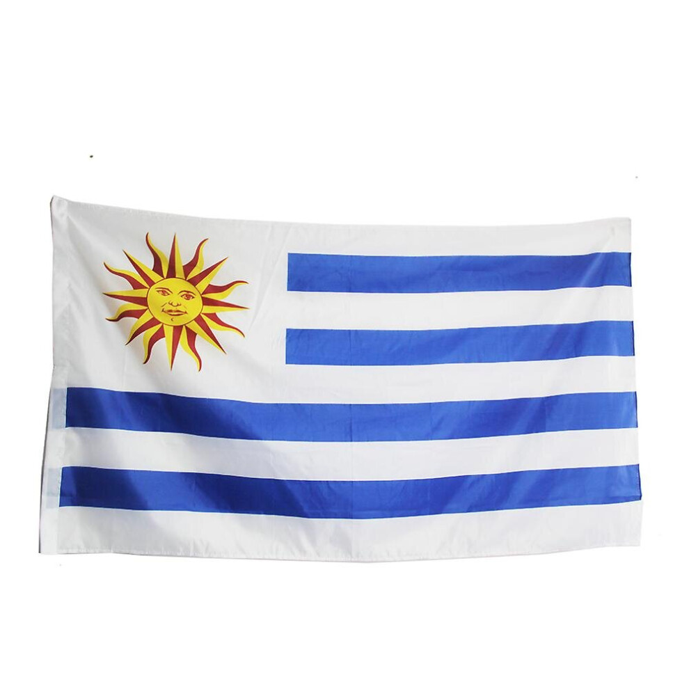 Wave 90x150 Cm The Oriental Republic Of Uruguay Flag Uruguay Decorative For Decoration Banner