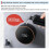 Wall Mounted Automatic Foaming Soap Dispenser 300ml, Refillable, 3 Settings, Temperature Sensing, Power Display, Suitable For Kitchen And Bathroom 2
