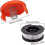 Black decker A6481 Spool   6 Pack Line Compatible With Reflex Strimmer 2