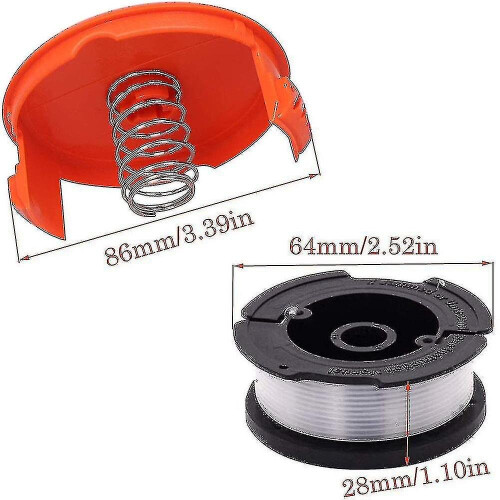Black decker A6481 Spool   6 Pack Line Compatible With Reflex Strimmer 1