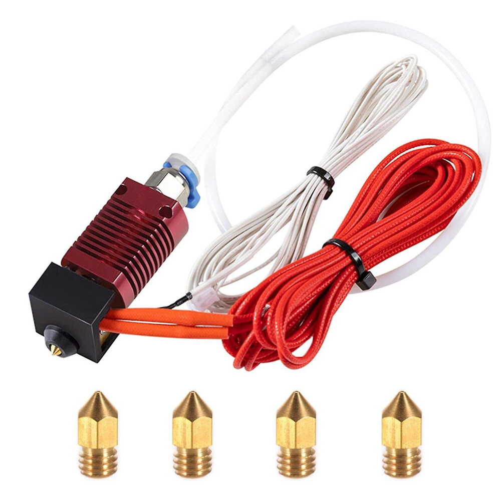 Ender 6 Hotend, Assembled Hotend Kit For Ender-6 3d Printer, 3d Printer Extruder Assembled Mk8 Hot