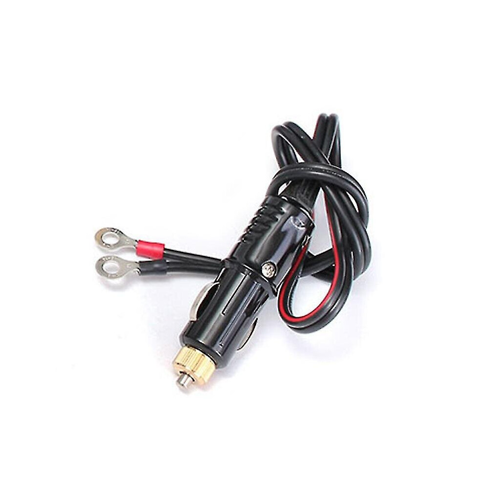 Car 15A Male Plug Cigarette Lighter Adapter Power Supply Cord With 60Cm Cable Green/Light 9468842171820