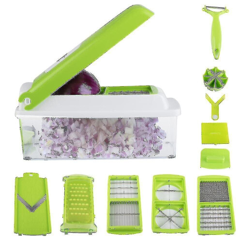 Food Chopper: Onion Chopper, Vegetable Slicer Dicer, Fruit Cutter