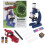Microscope For Adults Students 100x-1200x Beginners Microscope W/ Phone Adapter 1