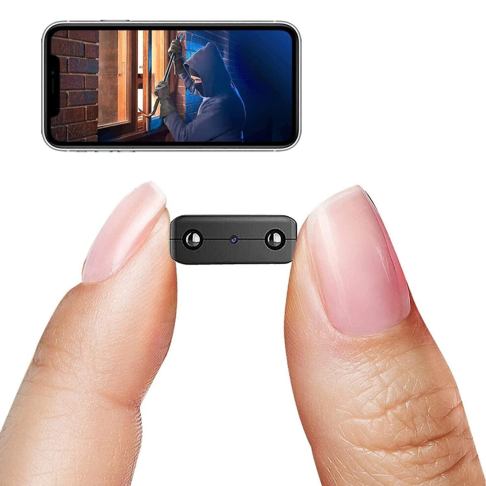 YSDSY Smallest Spy WiFi Camera,HD1080P Wireless Remote Camera, Portable Wireless IP Camera,Nanny Cam
