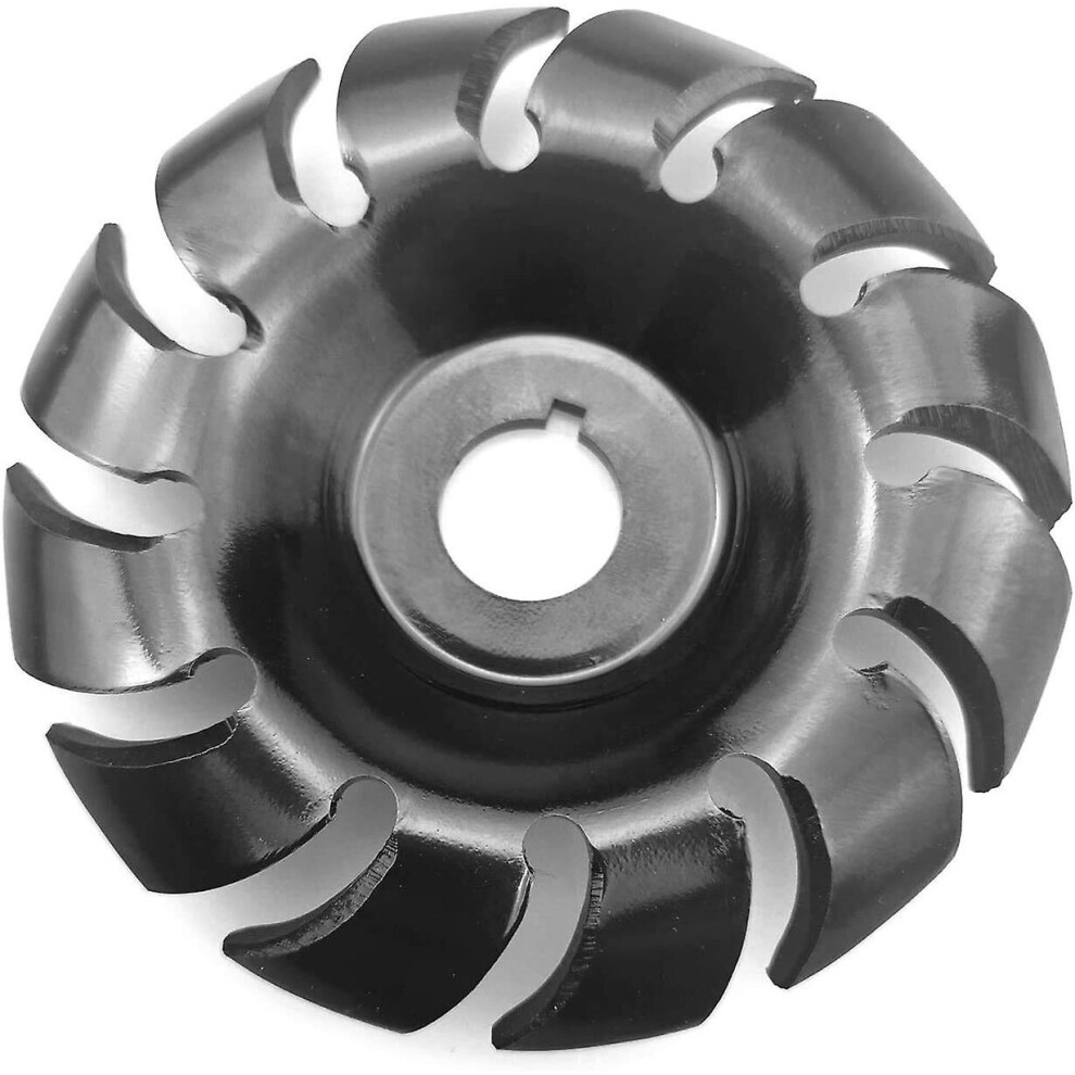 90Mm Steel Wood Carving Disc - 12 Teeth Power Shaping Milling Disc For Grinder 9468842174142