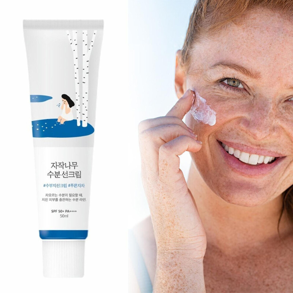 Sunscreen Birch Juice Moisturising Sunscreen 50  Pa     50 Ml