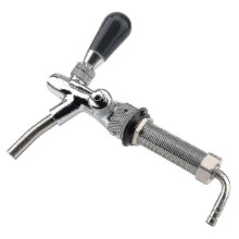 Adjustable Draft Beer Faucet Chrome Plating With 4 Inch Shank Home Brewing Kegging Homebrew Kegerator Draft Beer Tap
