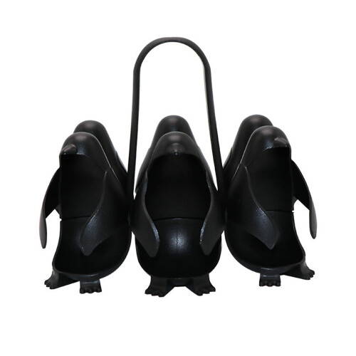 Penguin Shape Egg Steaming Poacher Hanging Space Saving Rack With Handle Ideal Gifts For Housewarming