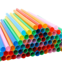 300pcs 10.3in Jumbo Straws Smoothie Straws Milkshake Straws Extra Wide Extra Long Assorted Bright C