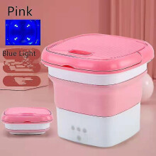 Folding Washing Machine For Clothes With Dryer Bucket Washing For Socks Underwear Mini Washing Machine With Drying Centrifuge