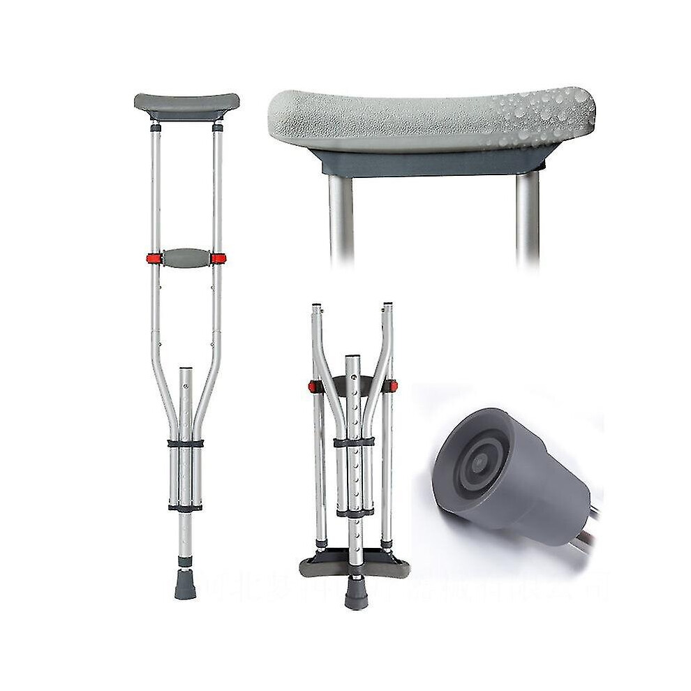 New Radom Cane Armpit Walking Stick Elderly Non Slip Crutches Disabled Recuperator