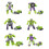 (Green) G1 Transformed Constructicon Devastator Set 6 In 1 100% Complete Figures 3