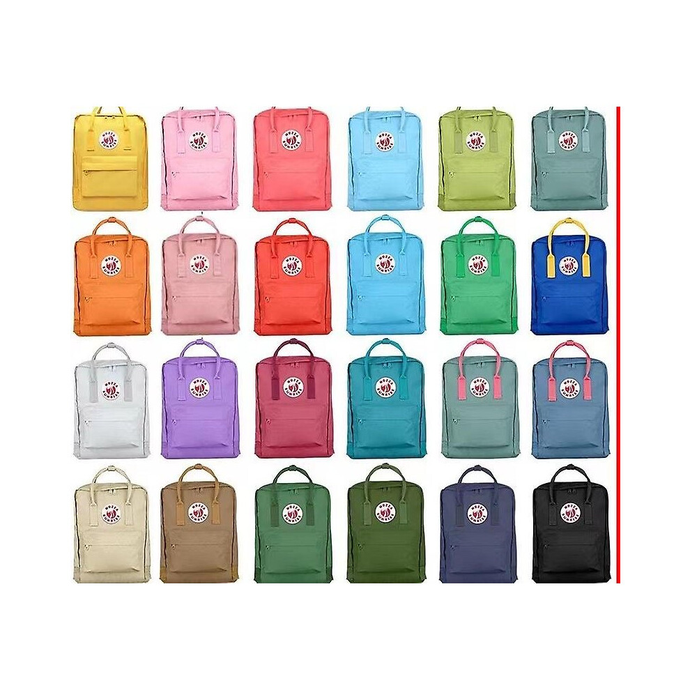 (light blue, 16 inches) 7l/16l/20l Casual Backpack Student School High Capacity Bag