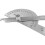 Stainless Steel Goniometer Goniometer Goniometer, 250mm 4