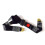 2 Pack Universal Lap Adjustable Seat Belt 2 Point Adjustable Safety Harness Kit Single Double Seat Lap Seatbelt 3