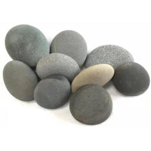 Flat Pebbles For Painting And Decorating In The Garden - Natural Marble Decorative Stones - For Garden Decoration