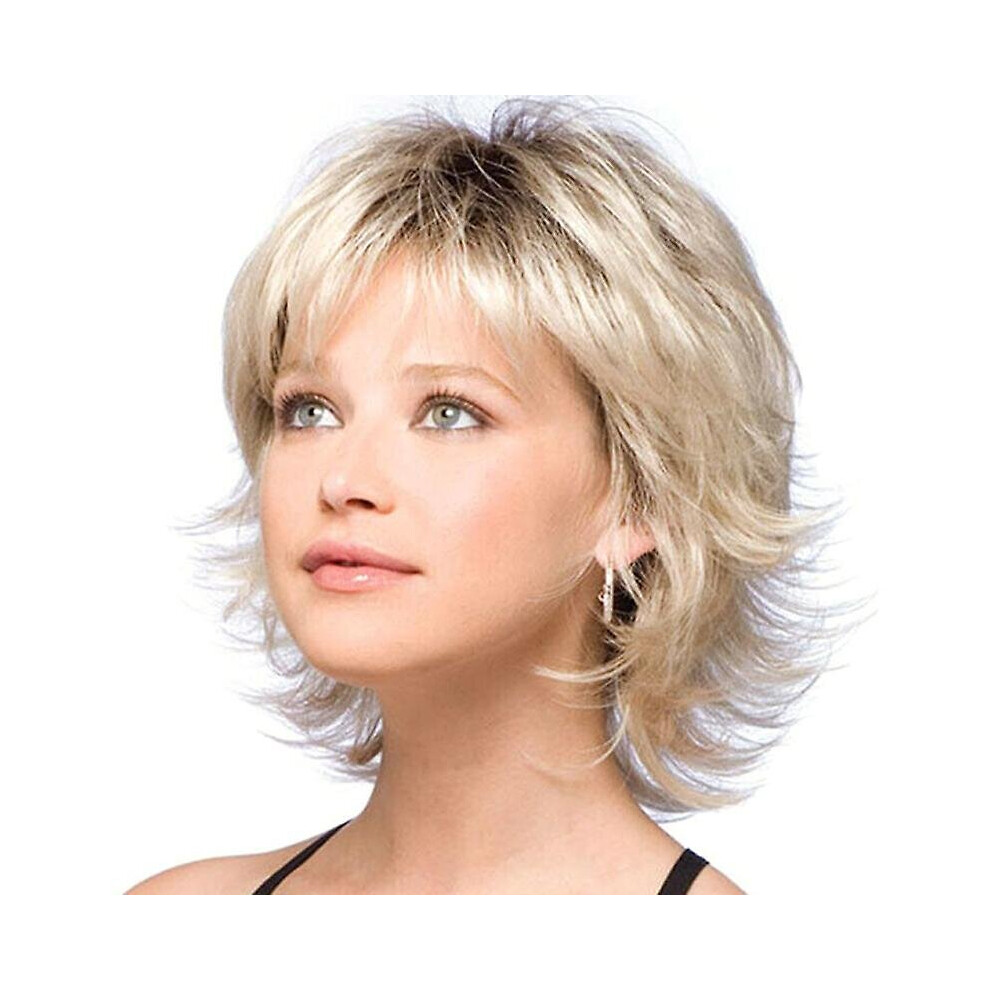 Ladies Ombre Short Wavy Wigs Not,Specified