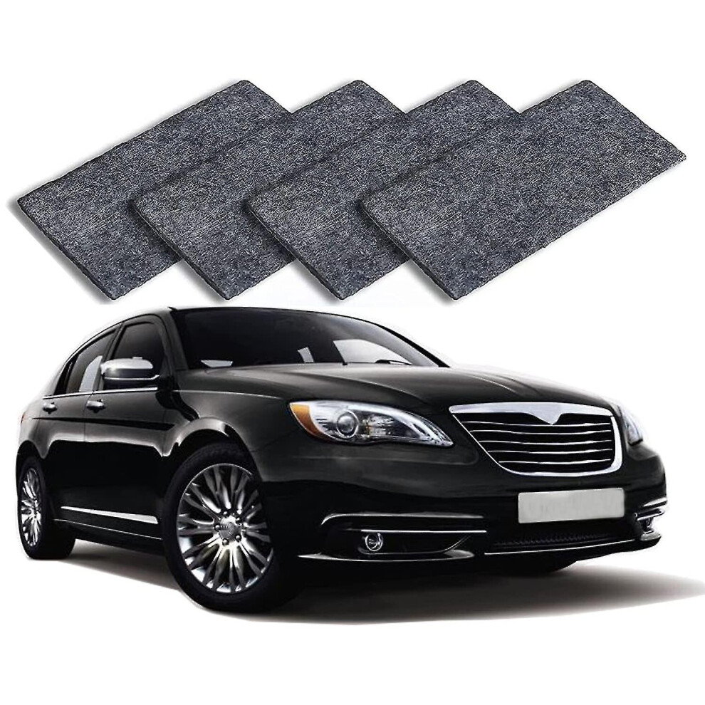 Nano Sparkle Cloth( 4 Pcs), 2022 Nano Sparkle Cloth For Car Scratches, Nano Magic Cloth Easily Repair Paint Scratches - Limenda Gray