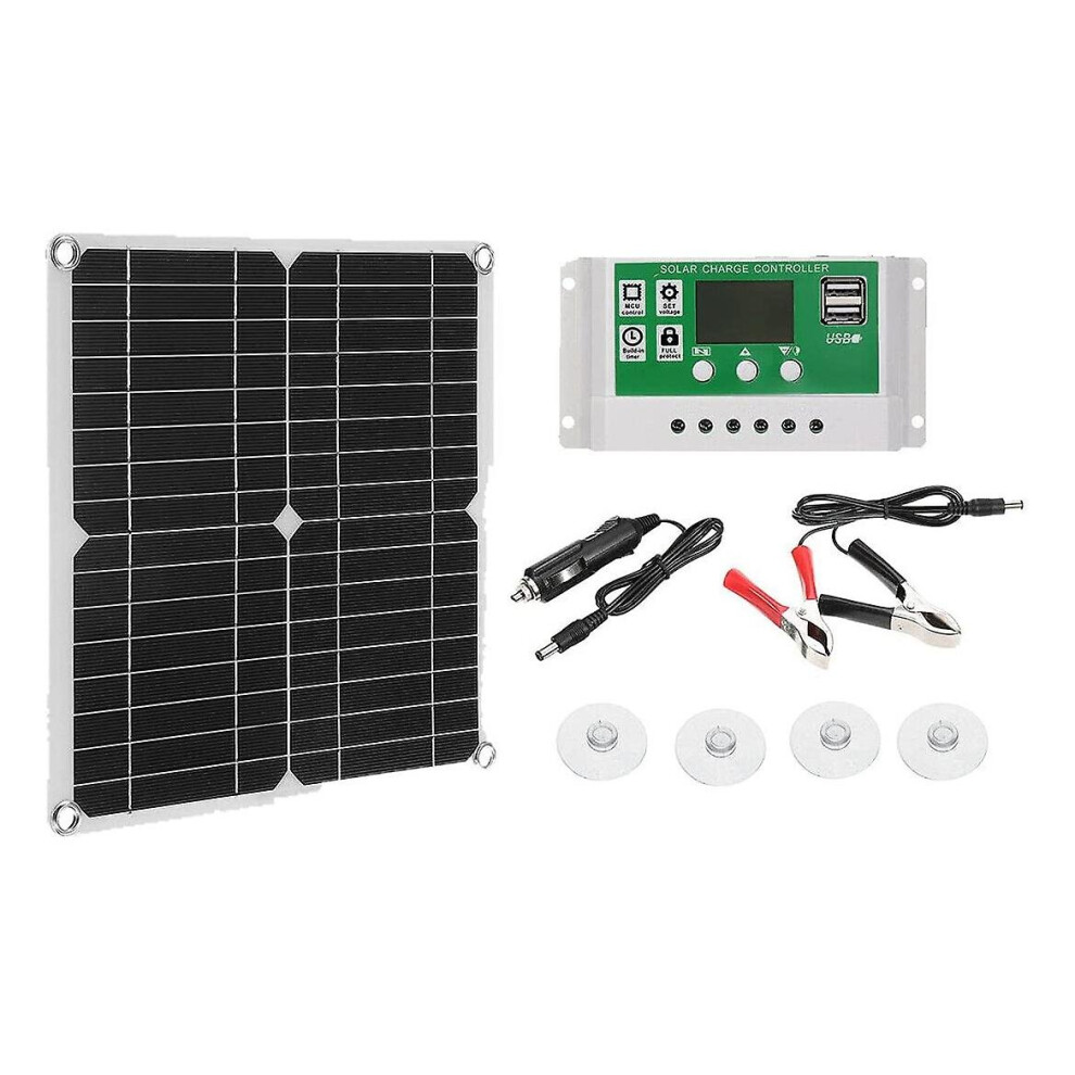 200W Solar Panel Kit 50A 12V Battery Charger With Controller Caravan Boat 9468842852927